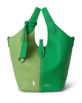 Polo Play Small Leather Crossbody Tote | Bloomingdale's (US)