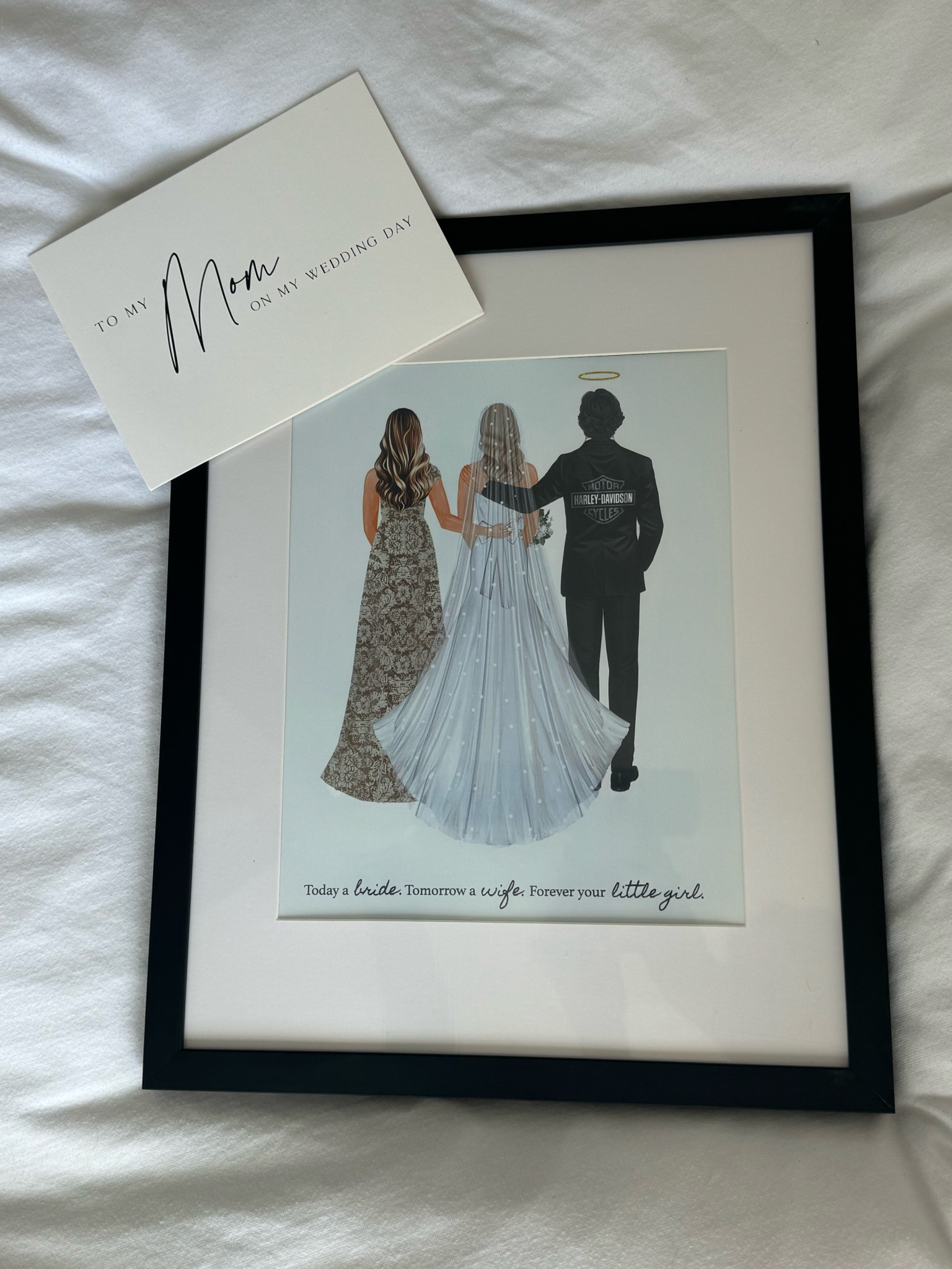 Mothers wedding gift, custom illustration, parents bridal, parents wedding gift 🤍✨

#LTKWedding #LTKFamily