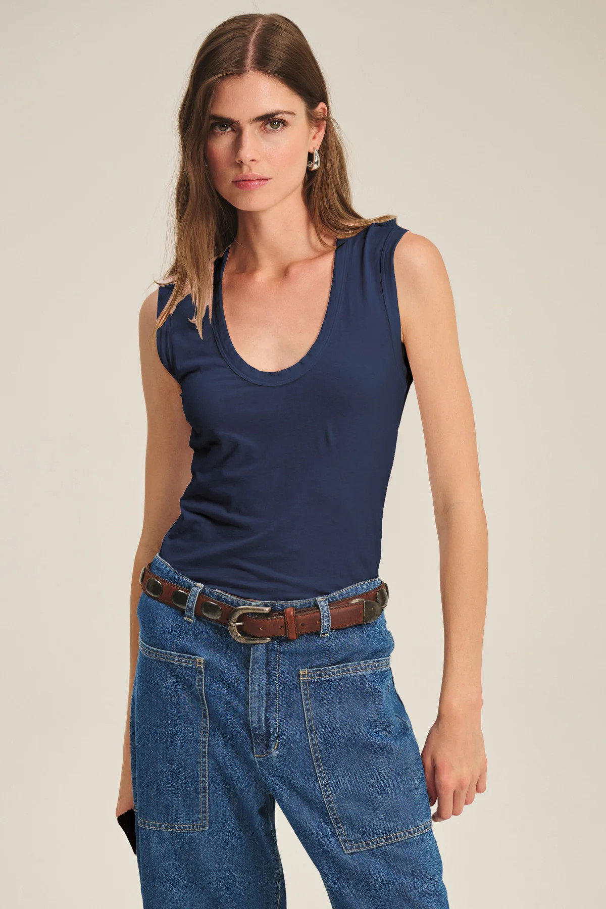 ESTINA GAUZY WHISPER TANK TOP | Velvet by Graham & Spencer