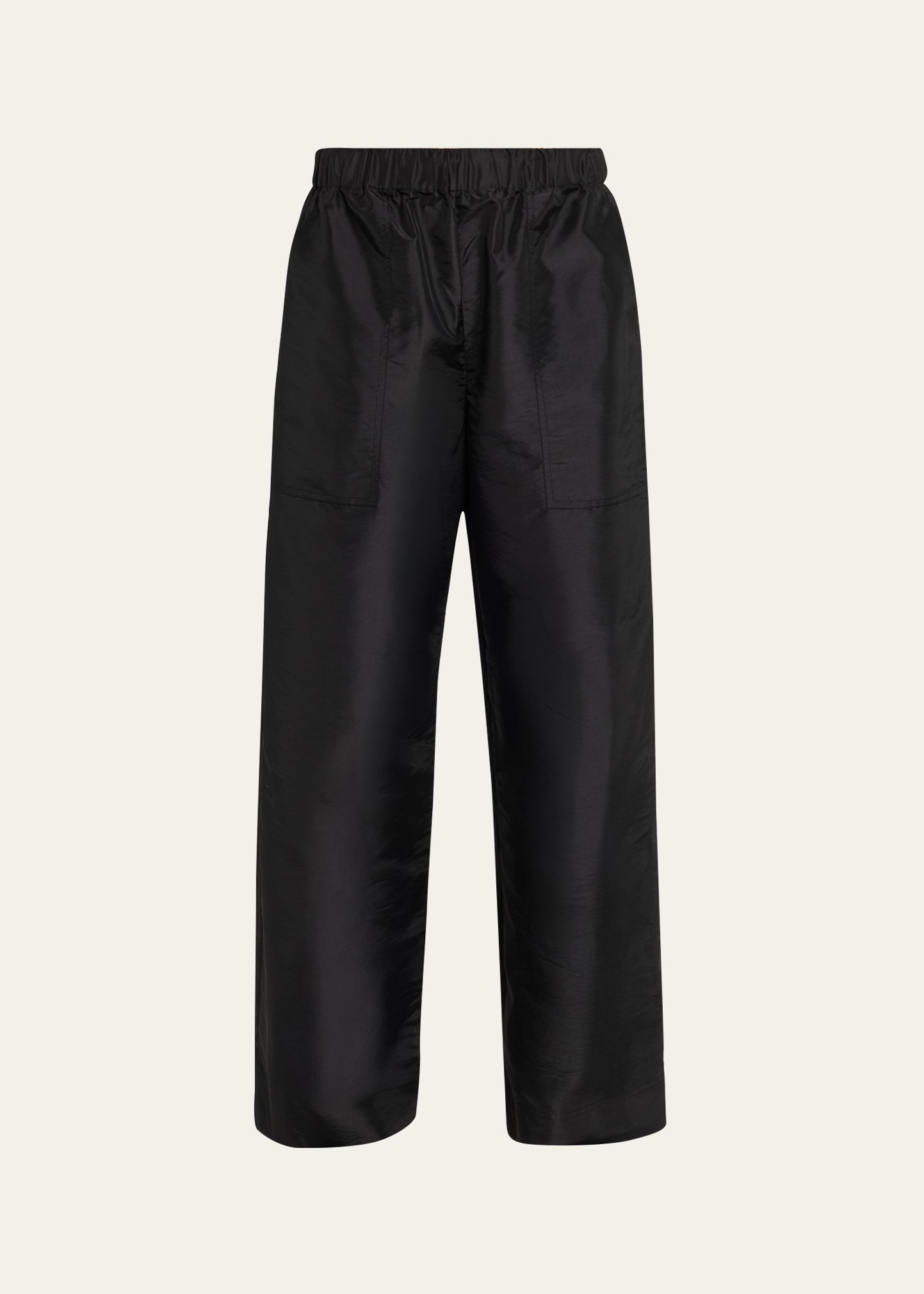 SIMKHAI Arden Taffeta Pull-On Pants | Bergdorf Goodman