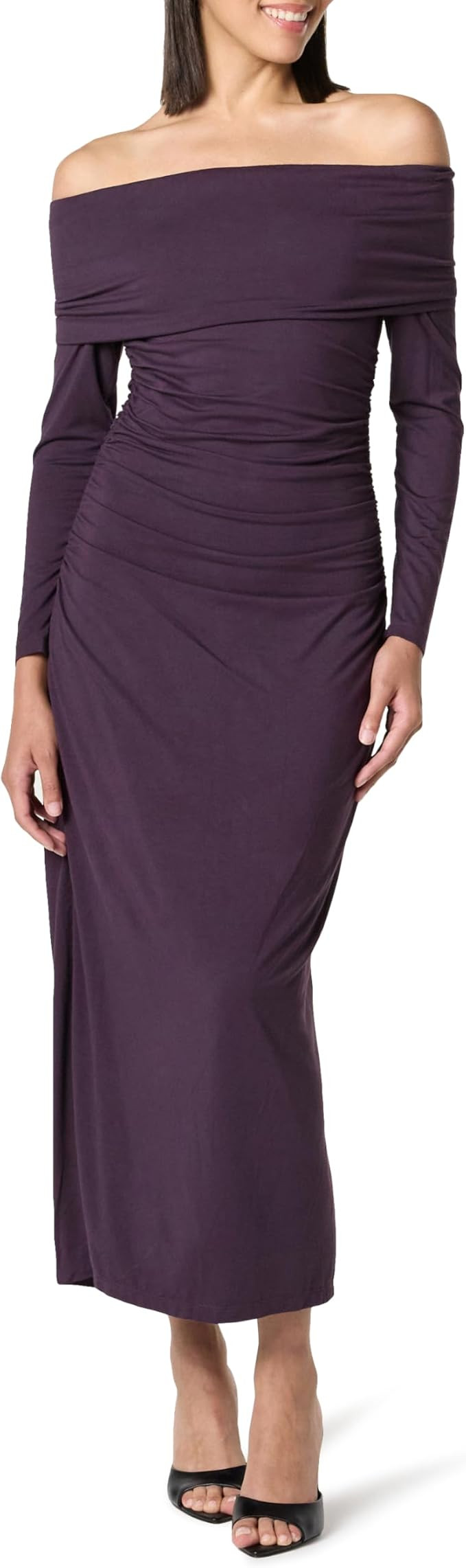 The Drop Women's Stevie Off The Shoulder Maxi Knit Dress | Amazon (US)