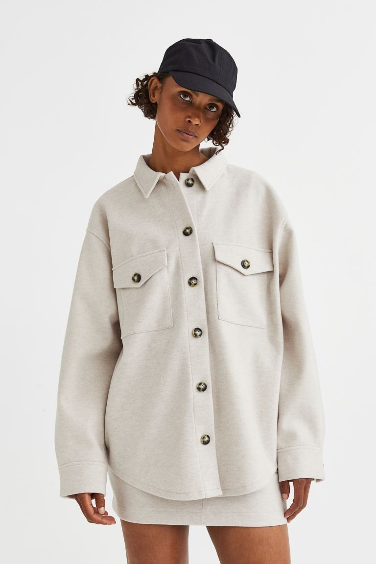 Oversized Shacket | H&M (DE, AT, CH, NL, FI)