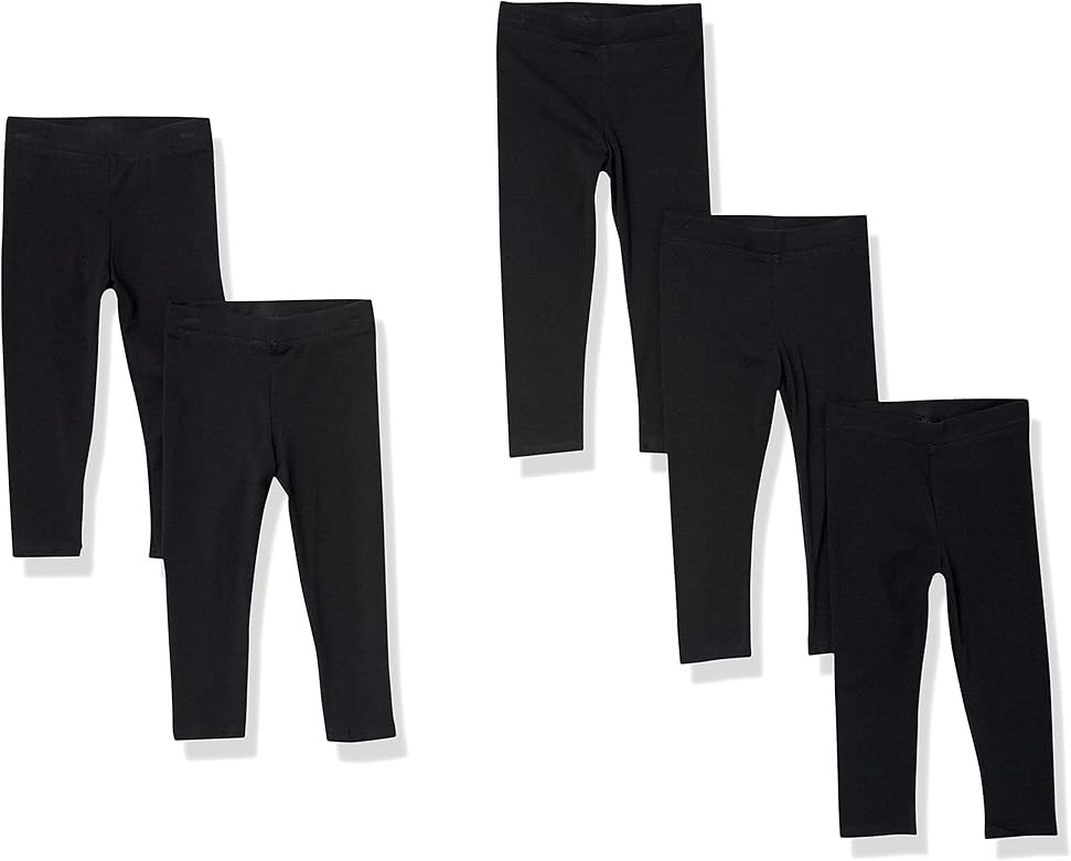 Amazon Essentials Babies, Toddlers, and Girls' Leggings, Multipacks | Amazon (US)