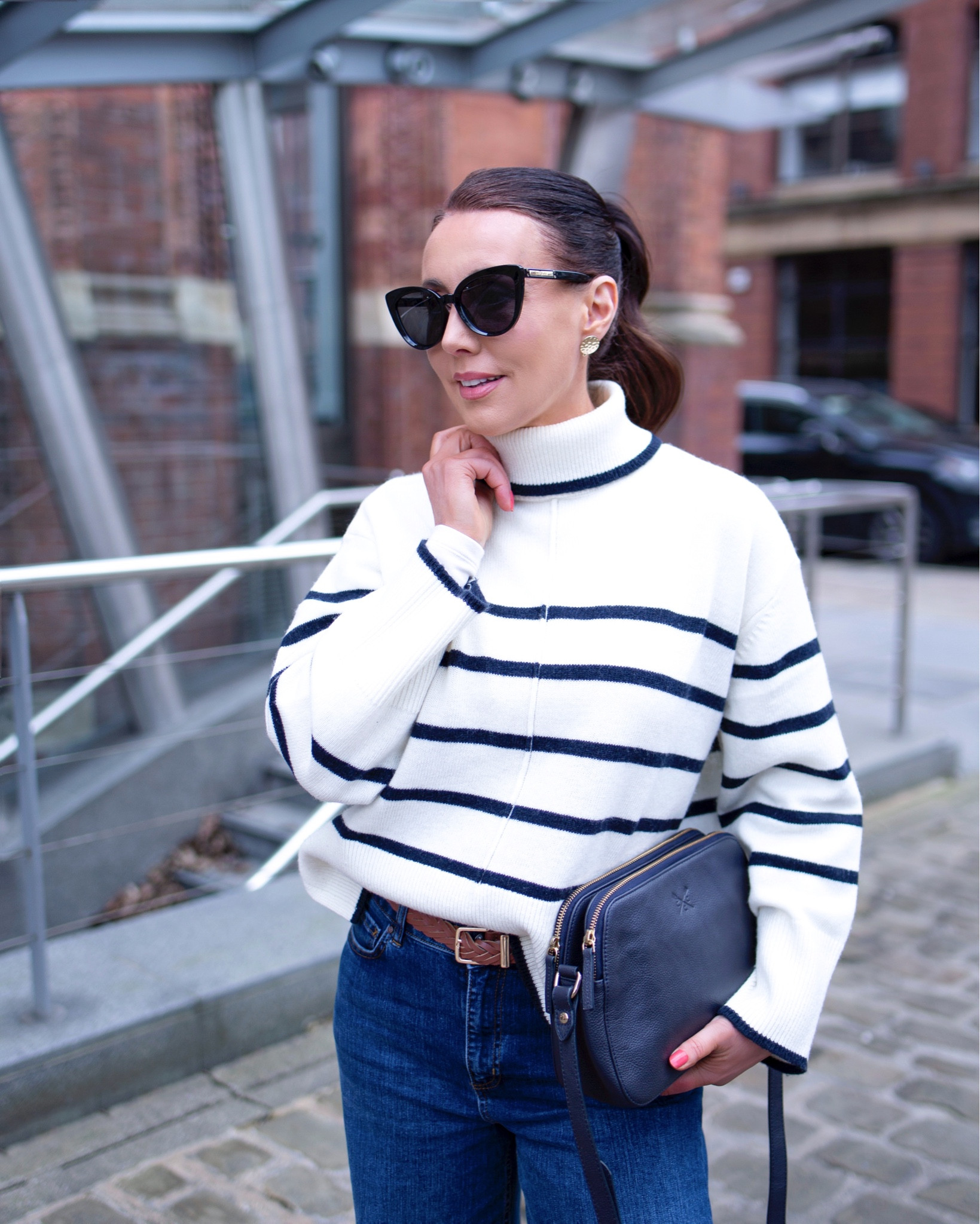 Striped knit spring outfit 

#LTKeurope #LTKover40