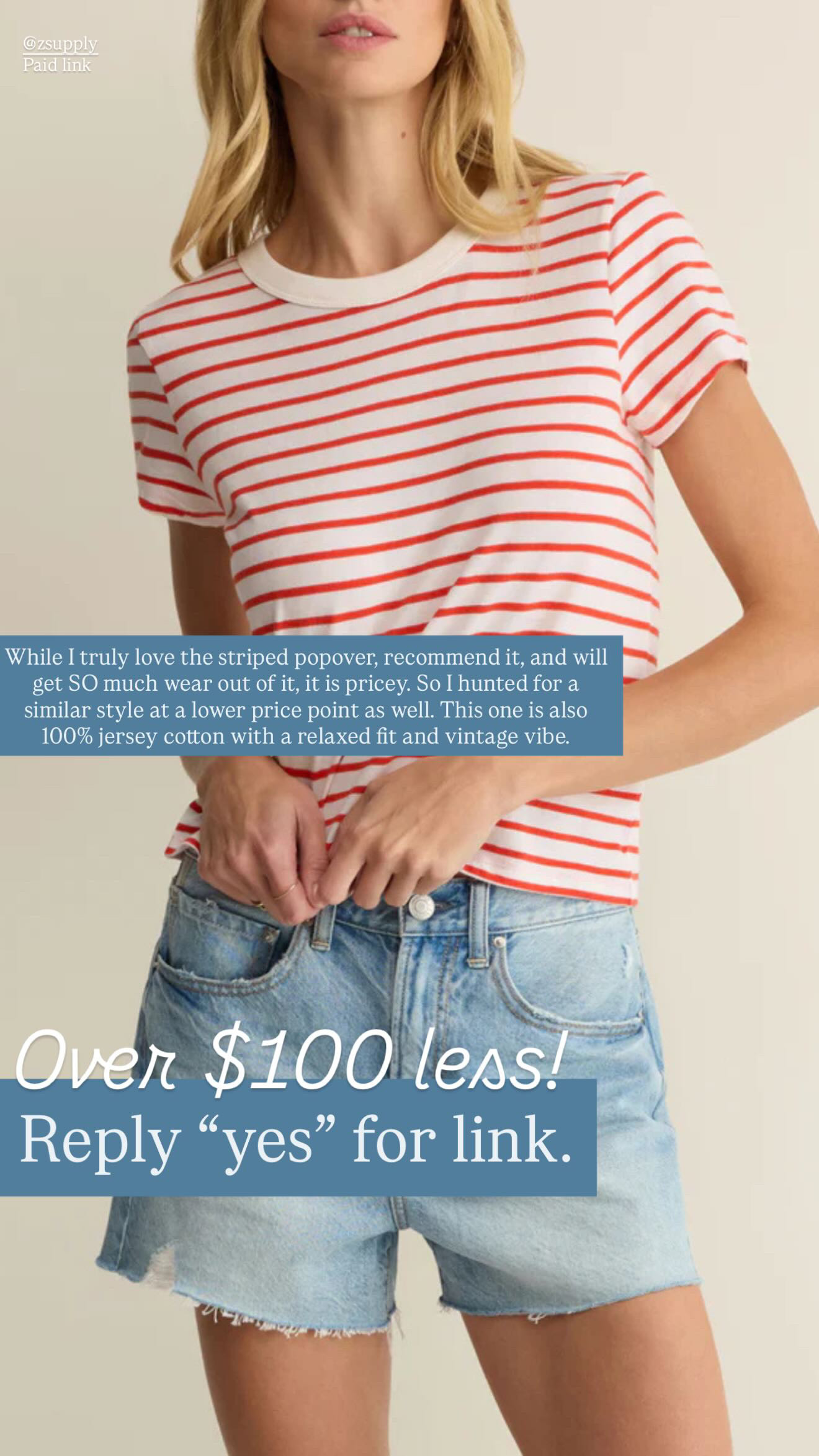Under $50 red striped tee! Perfect for 4th of July. Jersey cotton with a relaxed fit and vintage vibe!

Striped tee, summer tee, women's tee, Fourth of July style, July 4 outfit, summer outfit, denim shorts 

 #LTKgrwm #LTKootd #LTKSeasonal