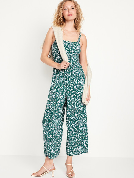 Fit &amp; Flare Cami Jumpsuit for Women | Old Navy (US)