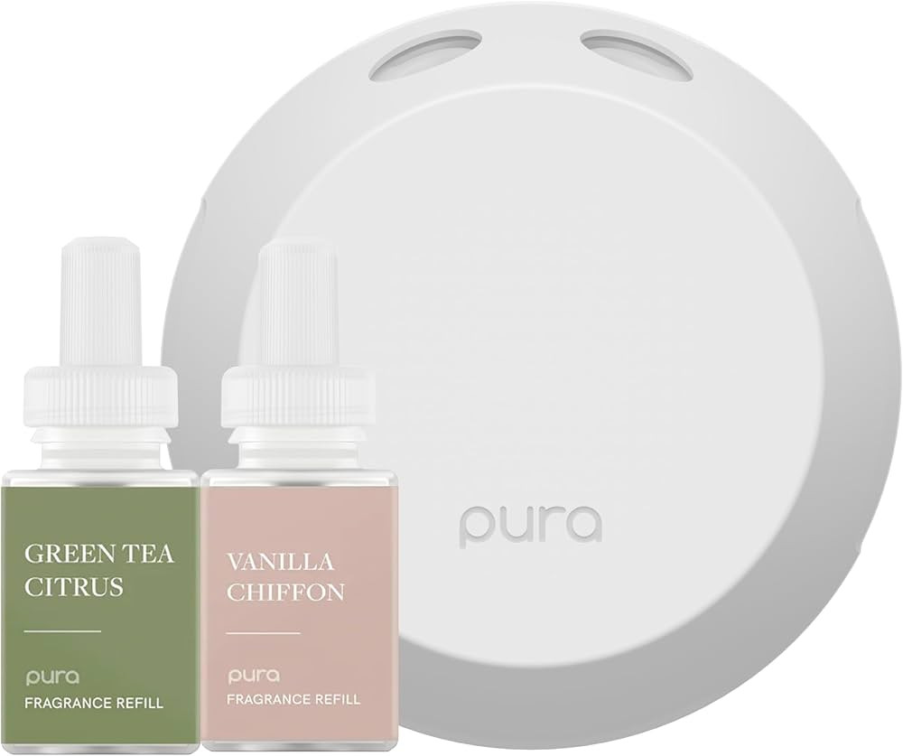 Pura - Smart Home Fragrance Device Starter Set - Pura 4 - Scent Diffuser for Home - Includes Frag... | Amazon (US)
