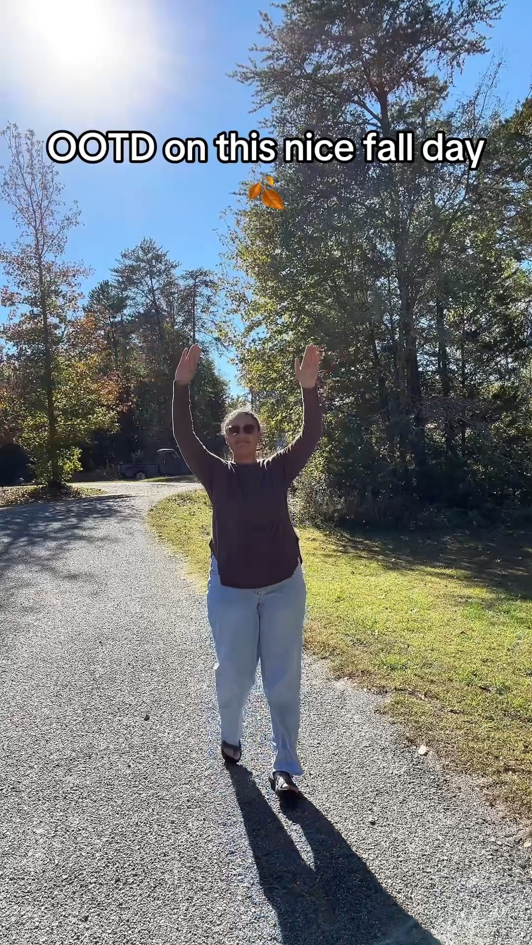 When there is beautiful fall weather! 

#LTKSeasonal #LTKPlusSize #LTKMidsize