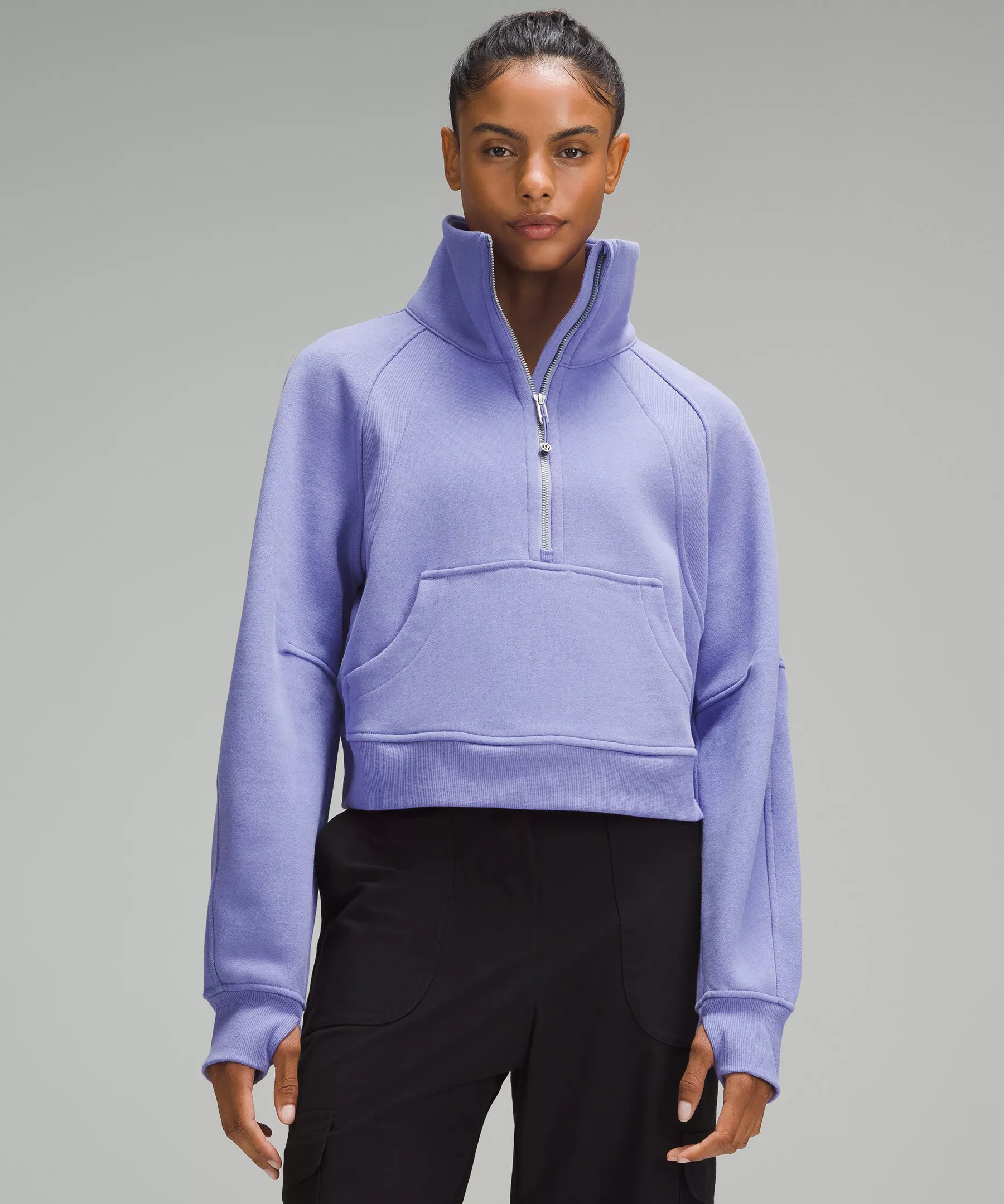 Scuba Oversized Funnel-Neck Half Zip | Women's Hoodies & Sweatshirts | lululemon | Lululemon (US)