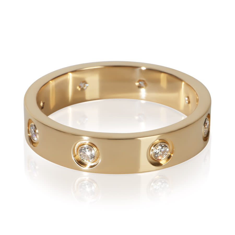Pre-Owned Cartier Yellow Gold Diamond Small Model Love Ring | Jomashop.com & JomaDeals.com