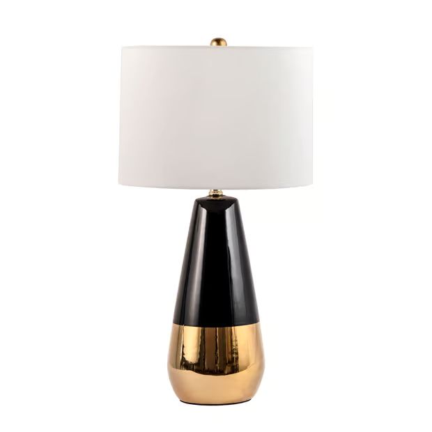 Gold 25-Inch Sarah Ceramic Table Lamp | Rugs USA