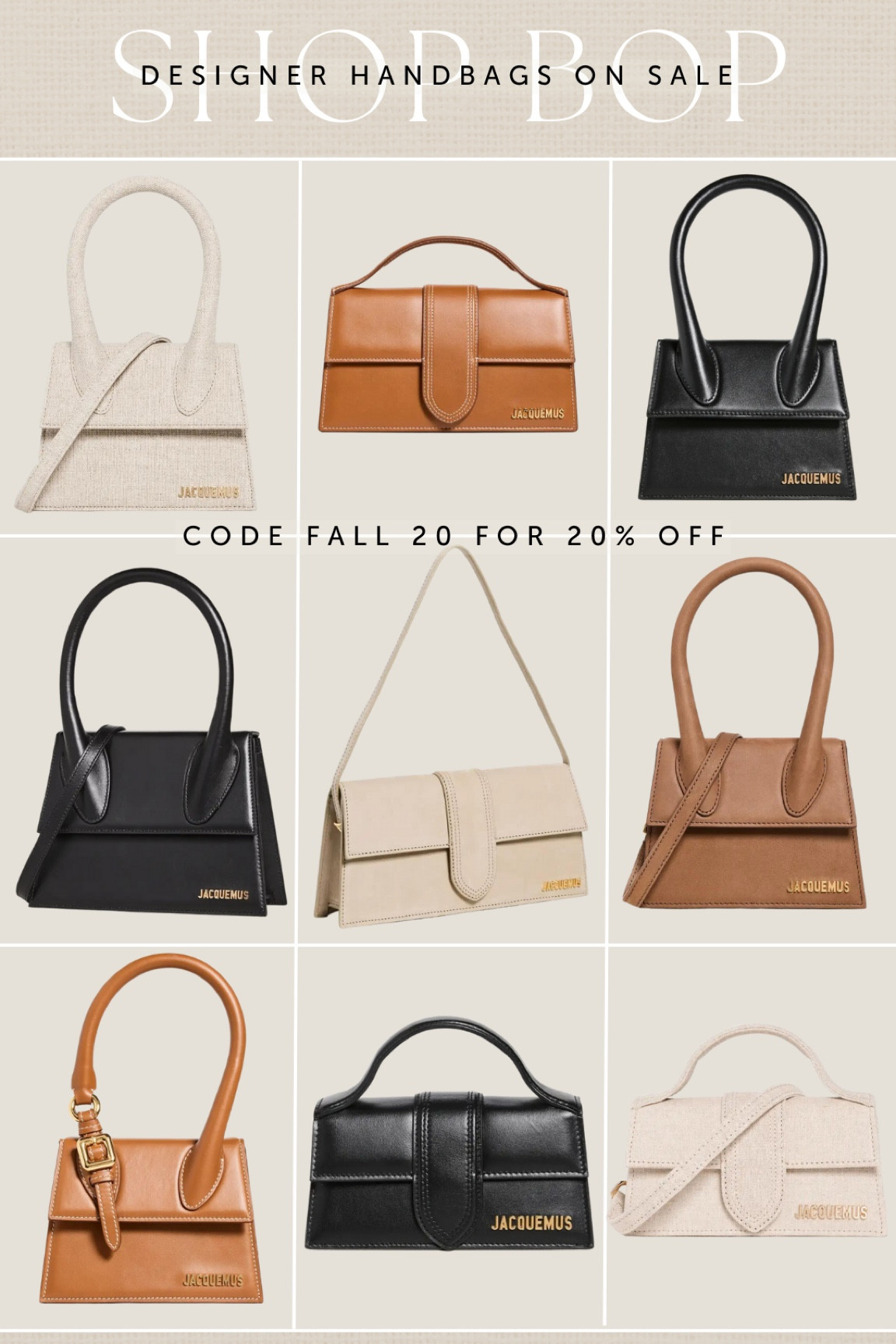 【関税＆送料込み】Jacquemus Il Bambino Handbag The Bambino by JACQUEMUS | Official website
