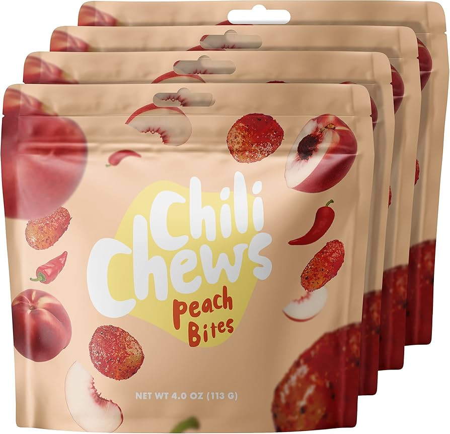 Chili Chews Great Tasting Sweet Then Sour & Spicy Candy Bites, Snacks For All Ages, The Perfect C... | Amazon (US)