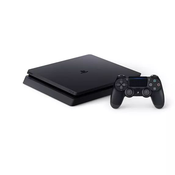 PlayStation 4 Slim 500GB Black Gaming Console With Wireless Controller - Manufacturer Refurbished | Target
