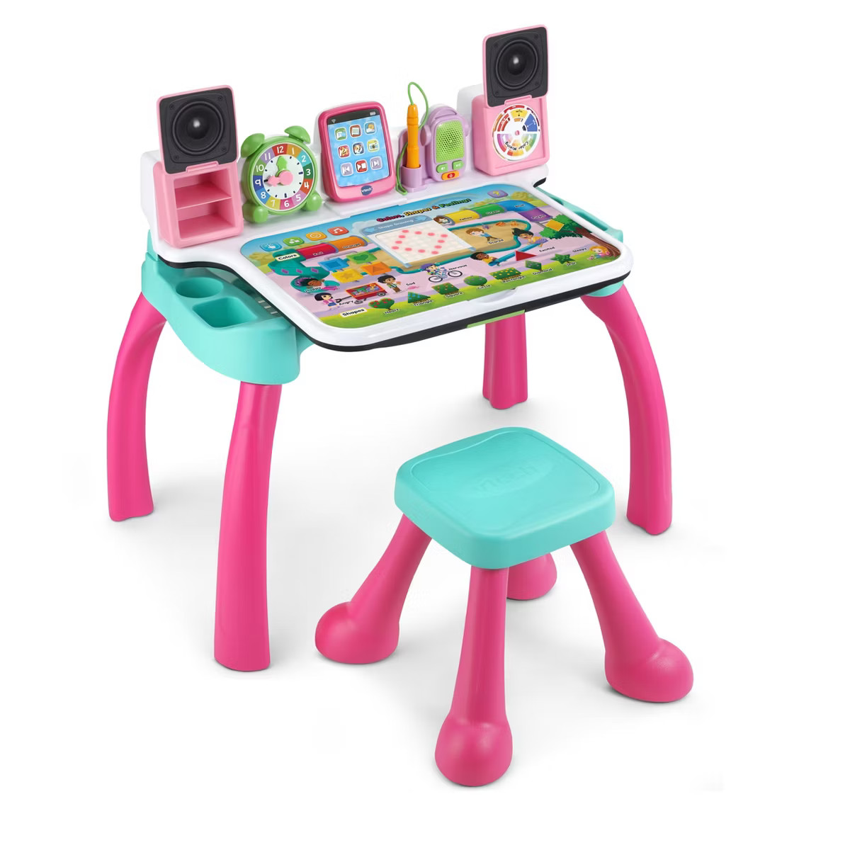 VTech Explore & Write Deluxe Activity Desk - Pink | Target