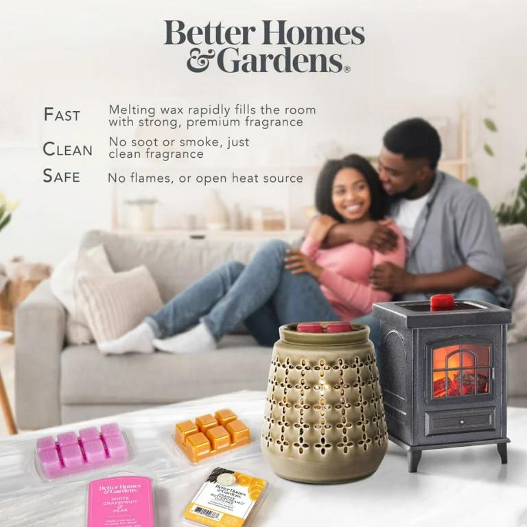 Vanilla Spruce Scented Wax Melts, Better Homes & Gardens, 2.5 oz (1-Pack) | Walmart (US)