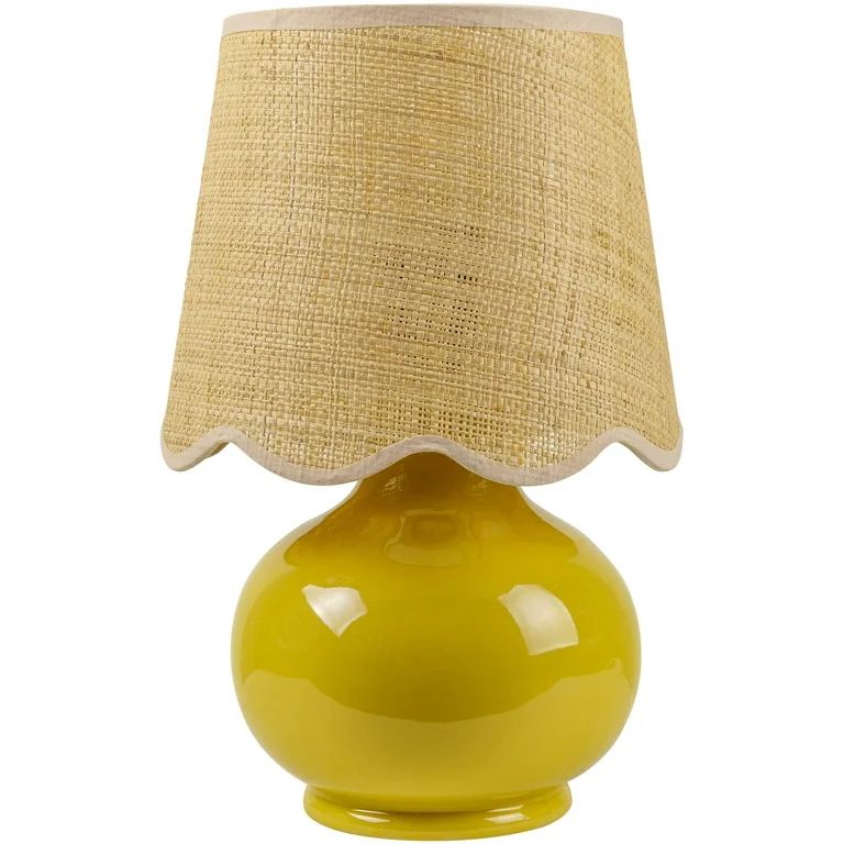 Artistic Weavers Stella Diminuta 13 inch Cottage Yellow Accent Table Lamp | Walmart (US)