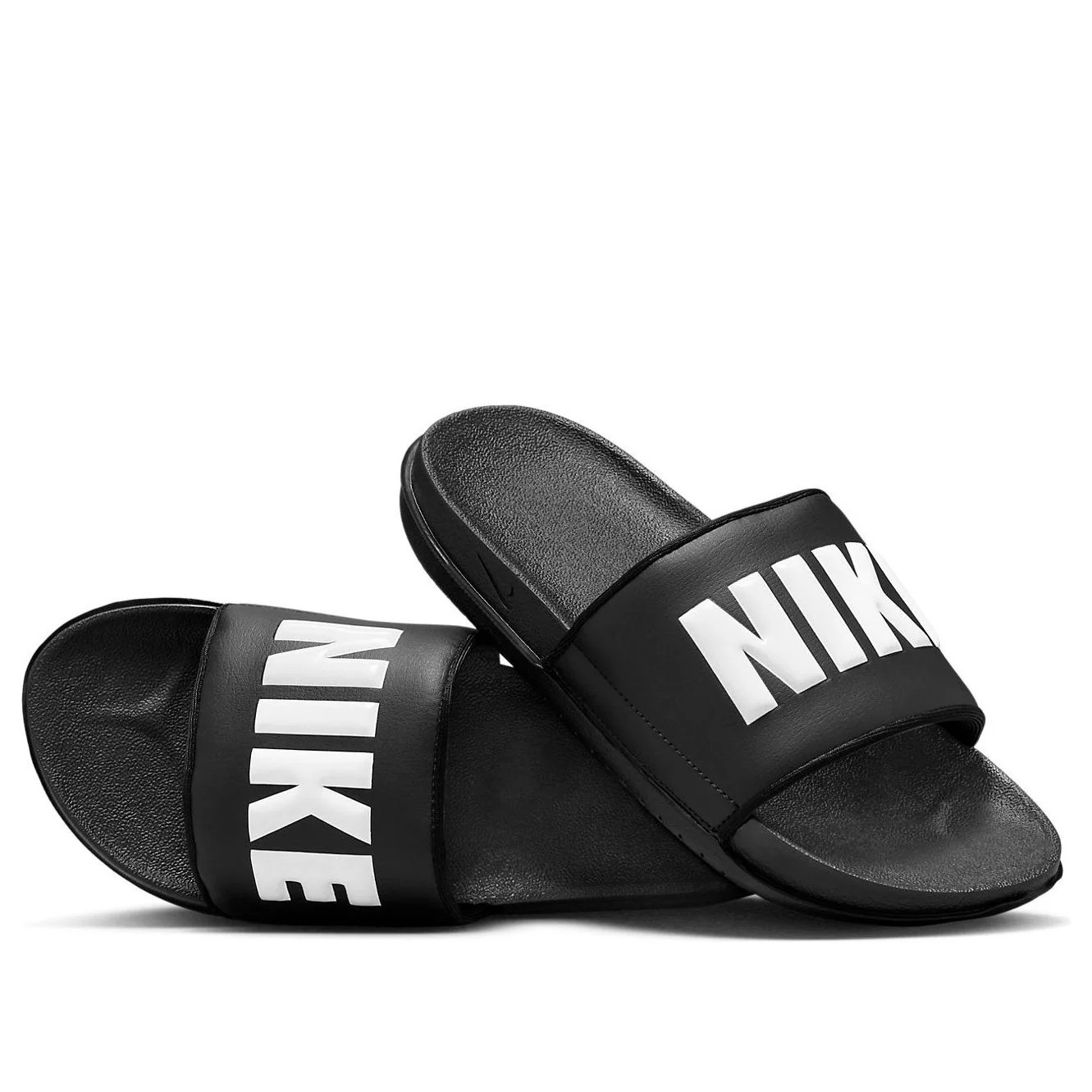 (WMNS)Nike Offcourt Silde 'Black White' | KICKS CREW