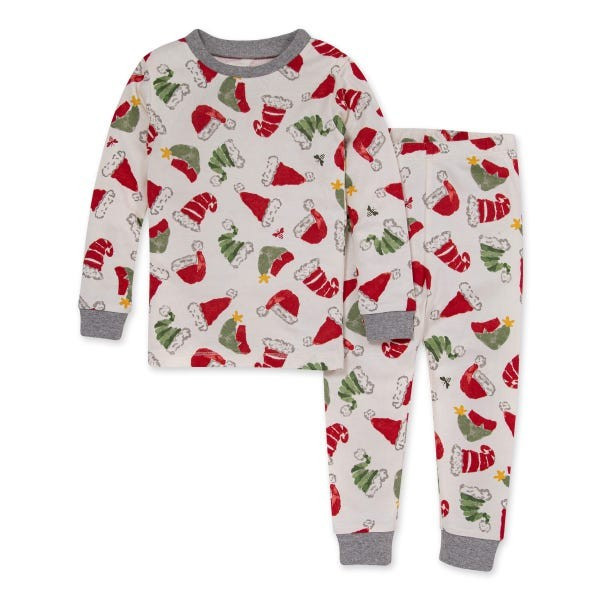Winter Holiday Matching Organic Cotton Pajamas | Burts Bees Baby