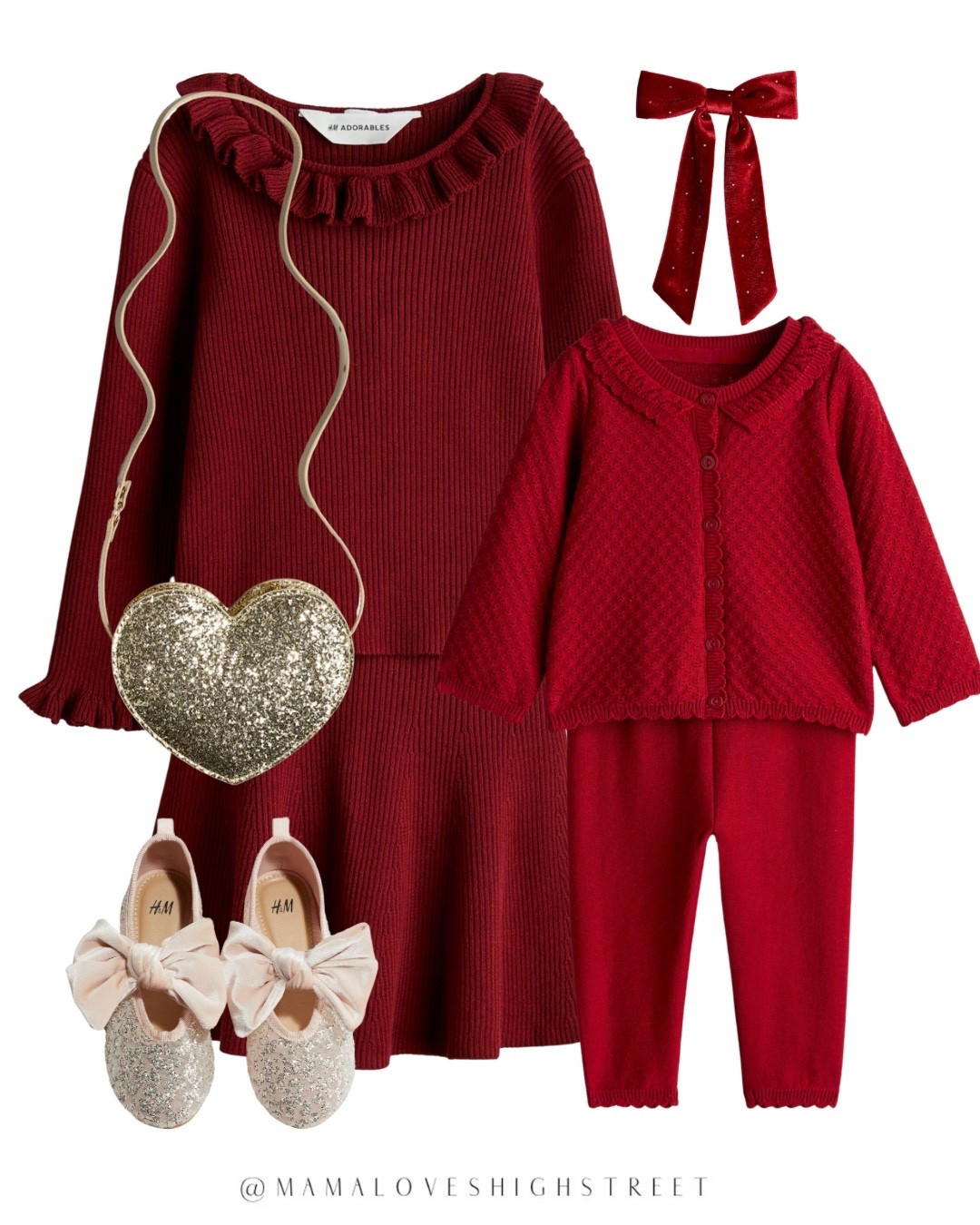 Sibling matching Christmas outfit, kids party wear, H&M kids 

#LTKkids #LTKbaby #LTKuk