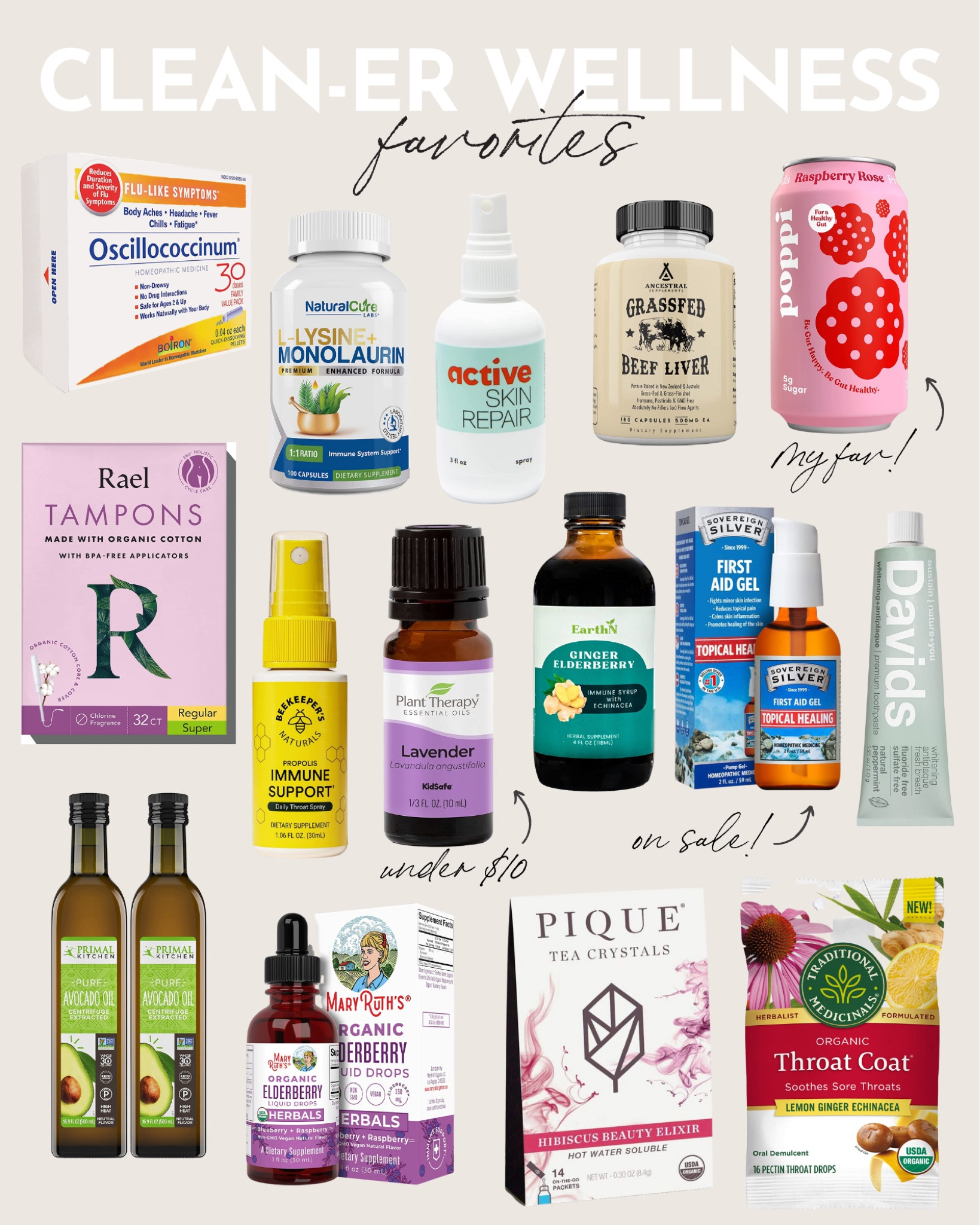 Clean-er Wellness Favorites wellness products, clean wellness products, clean beauty, clean skincare, health products, wellness favorites



#LTKsalealert #LTKhome #LTKbeauty
