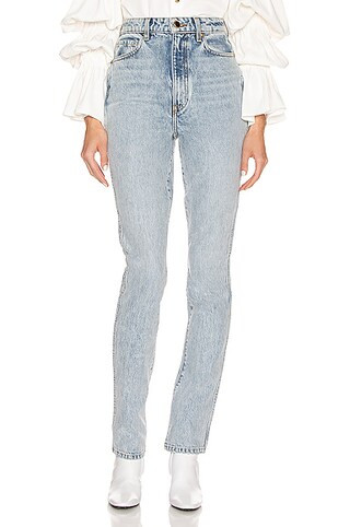 KHAITE Daria Jean in Denim Light | FWRD 