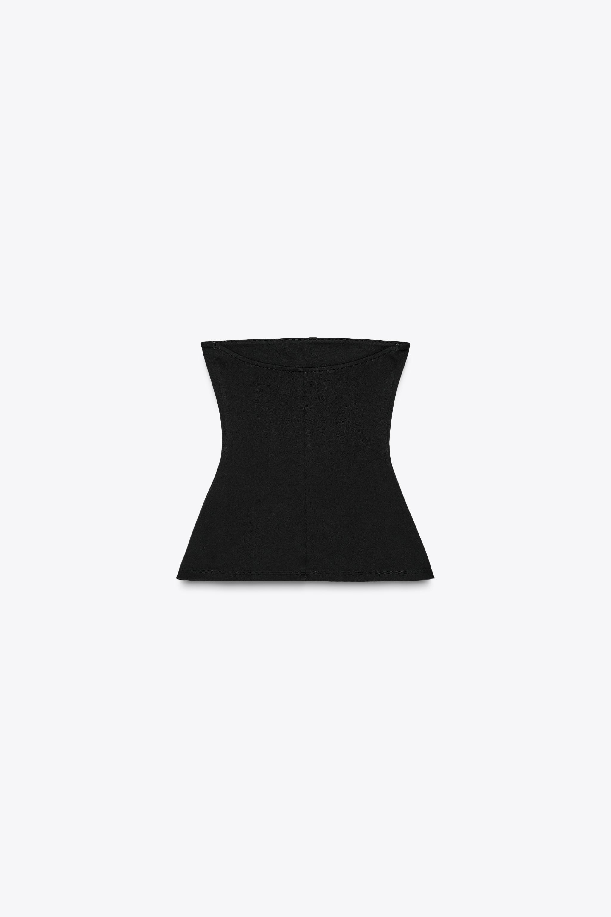 INTERLOCK BANDEAU TOP | Zara UK