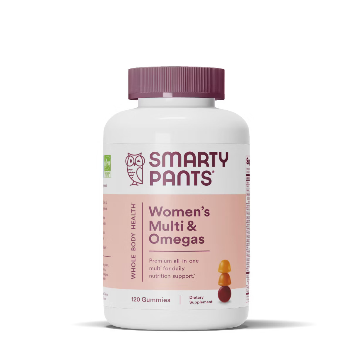 SmartyPants Women's Multi & Omega 3 Fish Oil Gummy Vitamins with D3, C & B12 | Target