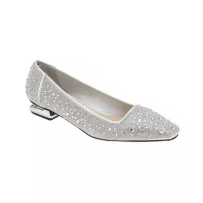 Lady Couture Women's Fever, Rhinestone Flat, Silver, 5M | Belk
