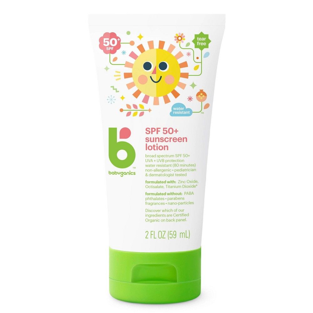 Babyganics Sunscreen Lotion - SPF 50 - 2 fl oz | Target