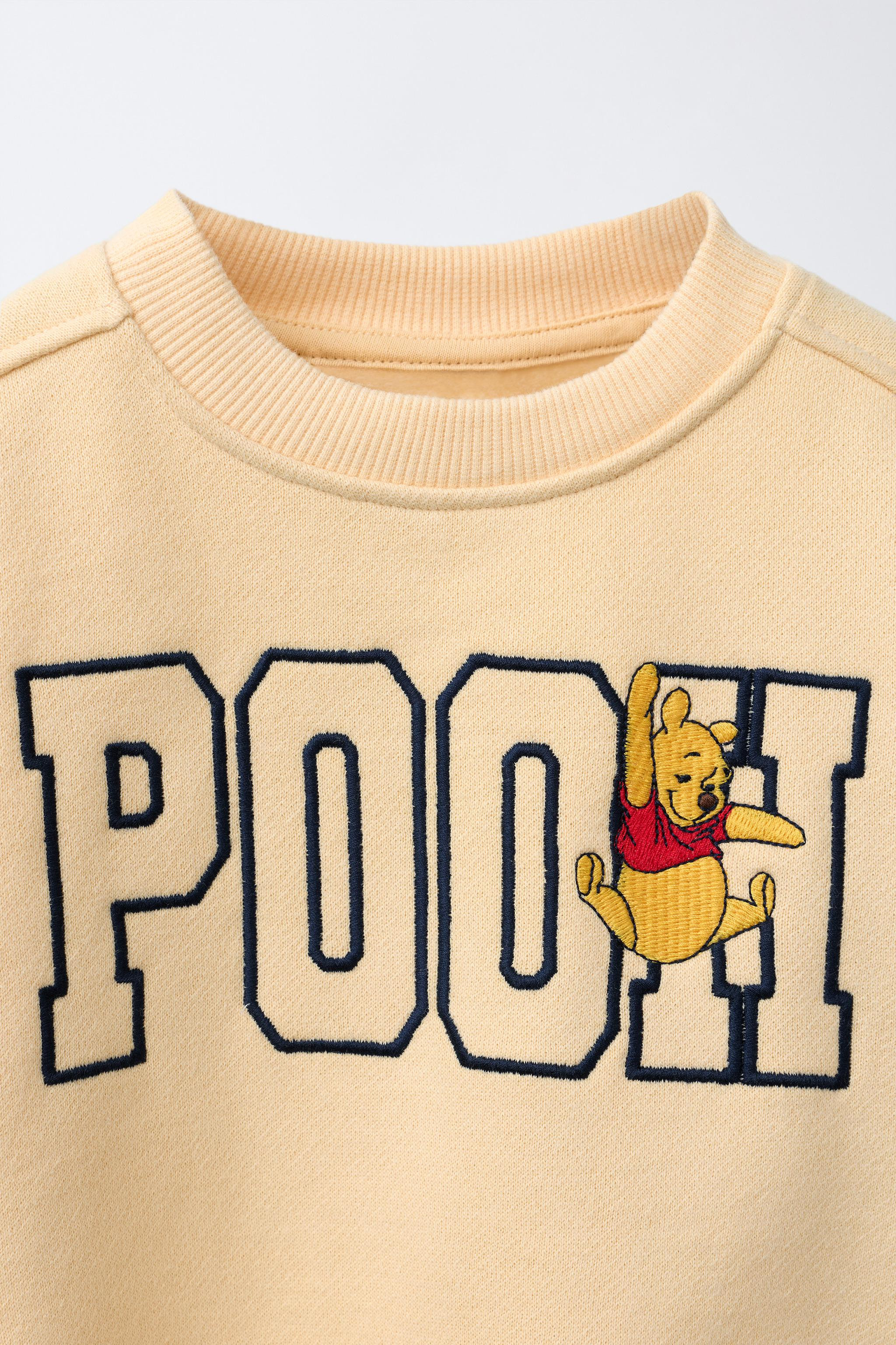 WINNIE THE POOH © DISNEY EMBROIDERED SWEATSHIRT | Zara US