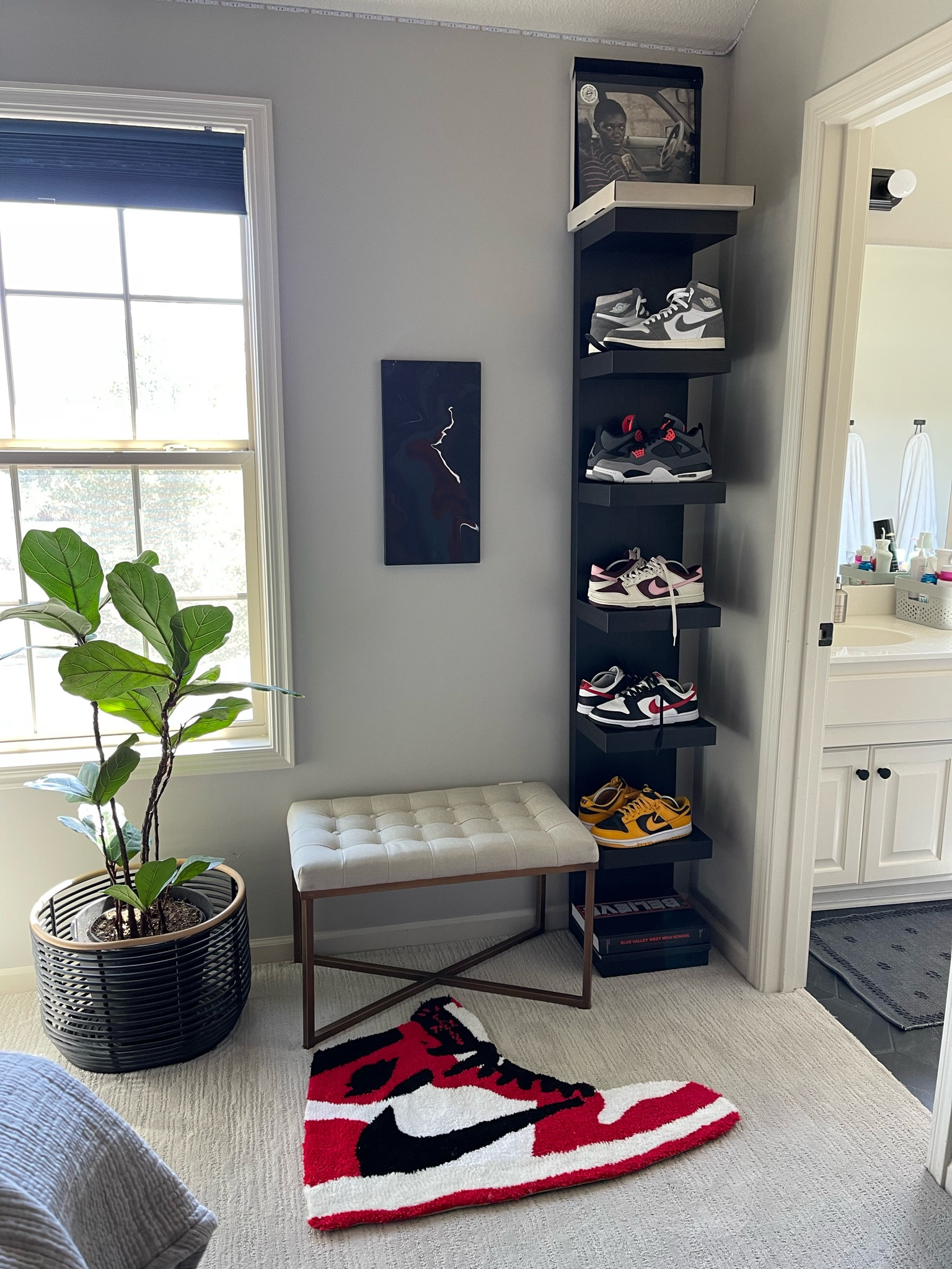 Shoe storage, sneaker storage, sneakers, vertical shoe storage 

#LTKshoecrush