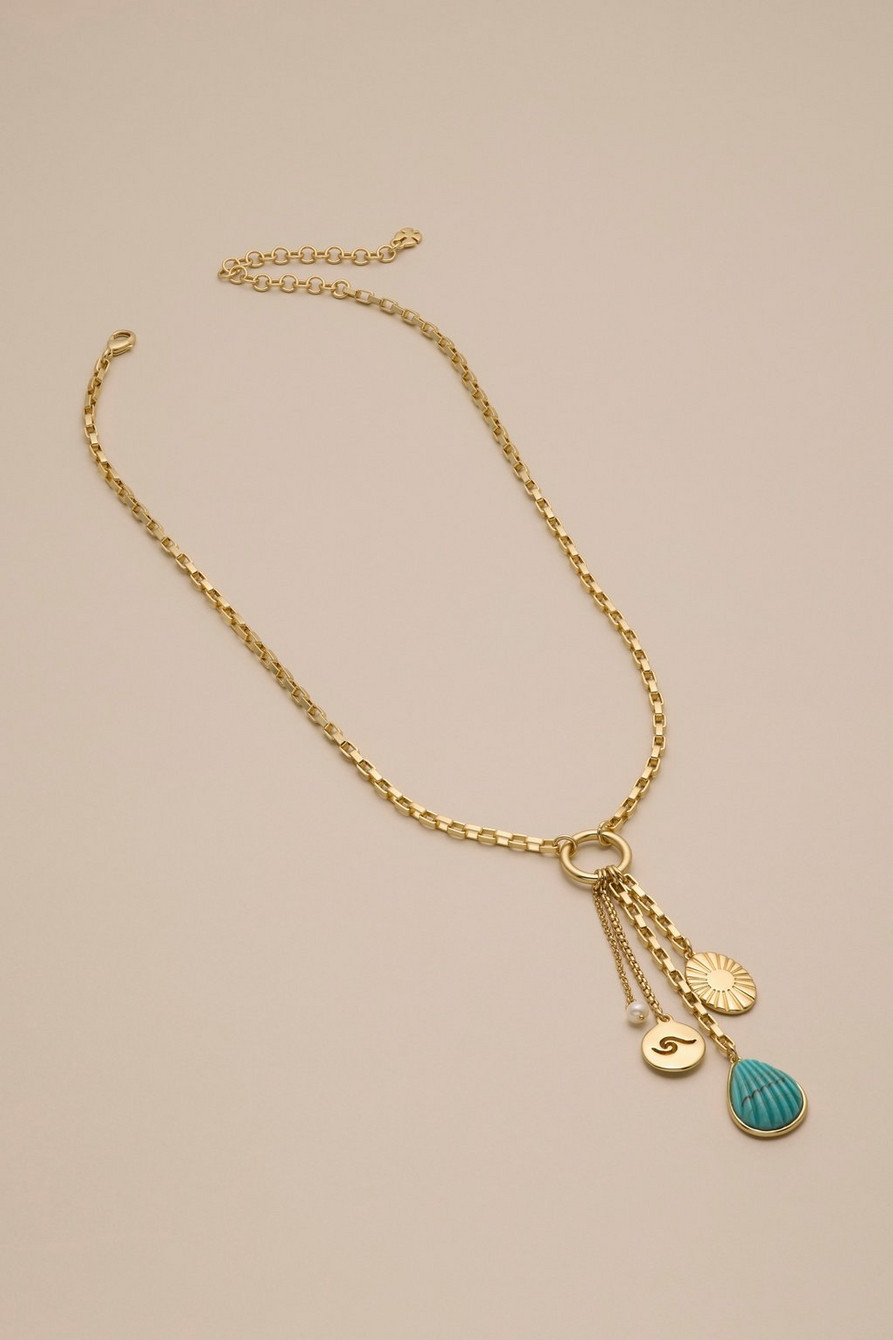 TROPICAL SHELL NECKLACE | Lucky Brand
