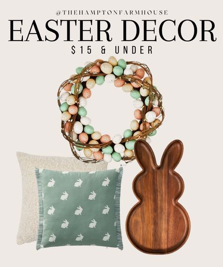 Affordable Easter Decor

Spring decor 

#LTKSeasonal #LTKfindsunder50 #LTKhome