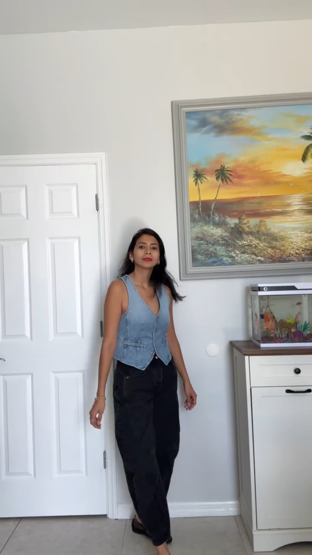 My favorite denim pieces @freepeople #whenyouwearfp #thisisfreepeople #myfpfit #ad #moda #relaxoutfit #ugccreator
