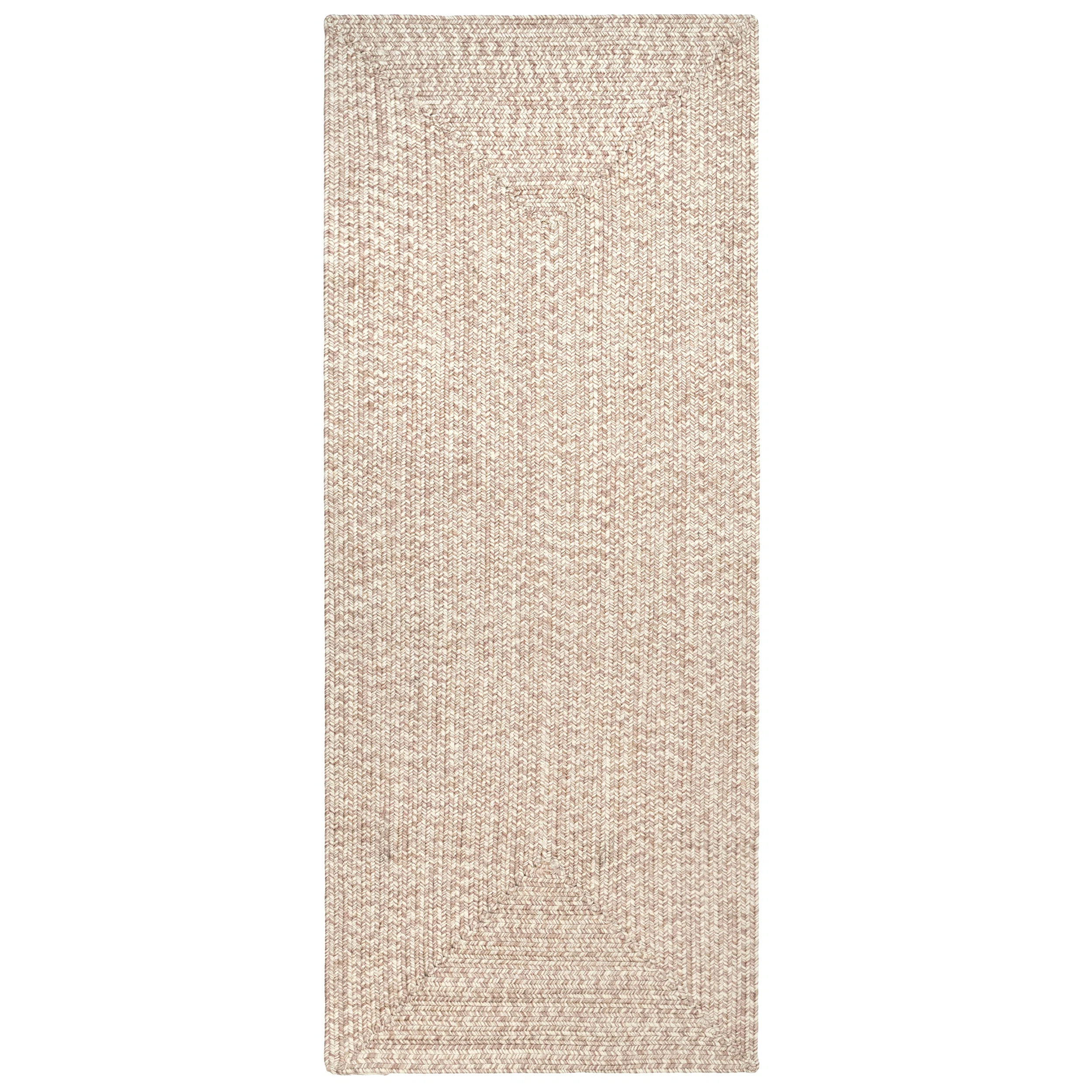 Owensby Handmade Braided Indoor / Outdoor Area Rug in Tan | Wayfair North America