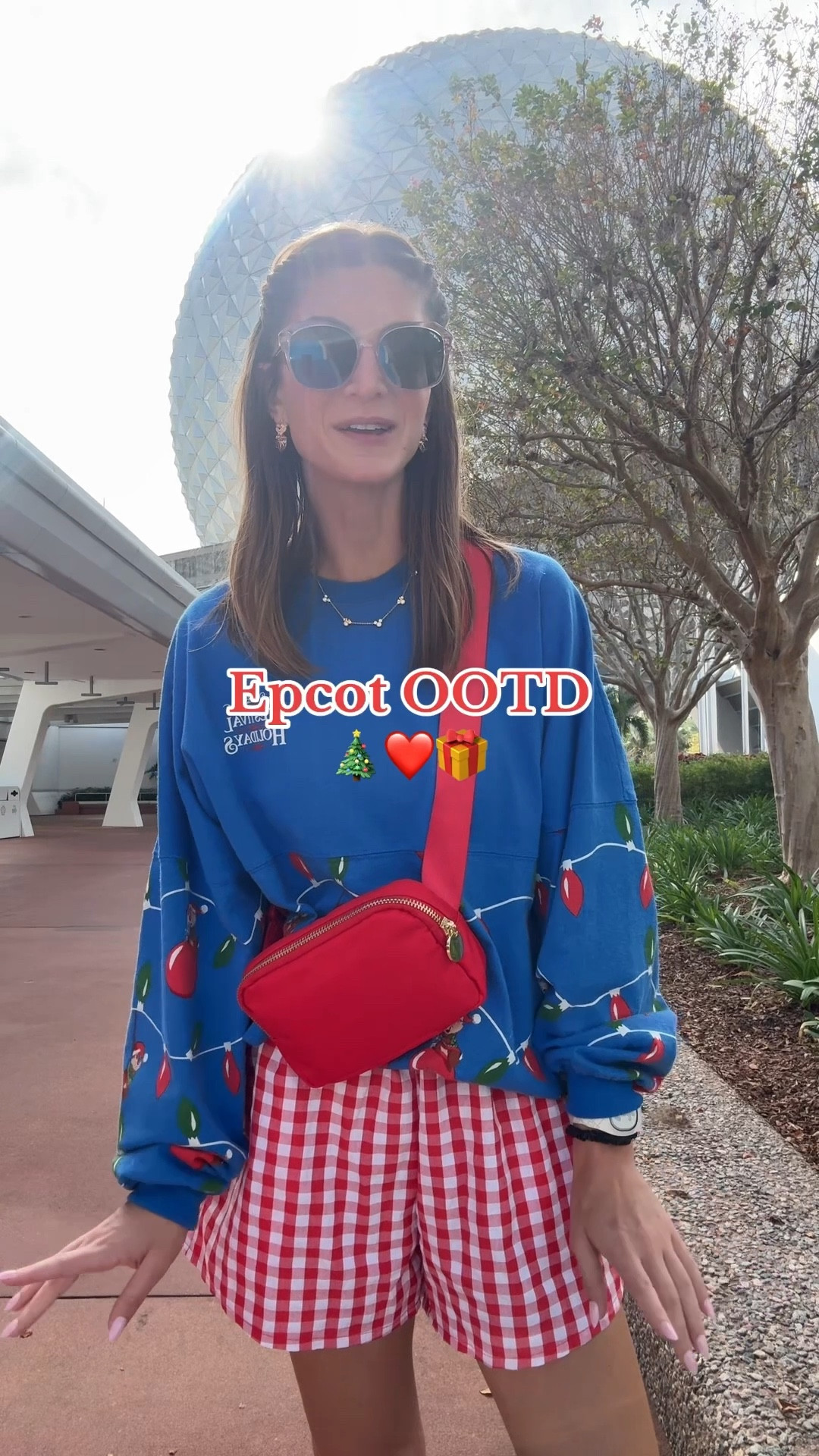 Festive Epcot outfit! Casual and comfy 🎄✨ 

Disney Disney outfits Disney ootd Disney outfit inspo Disney world Disney style Disney parks Amazon finds Christmas 

#LTKActive #LTKHoliday #LTKootd