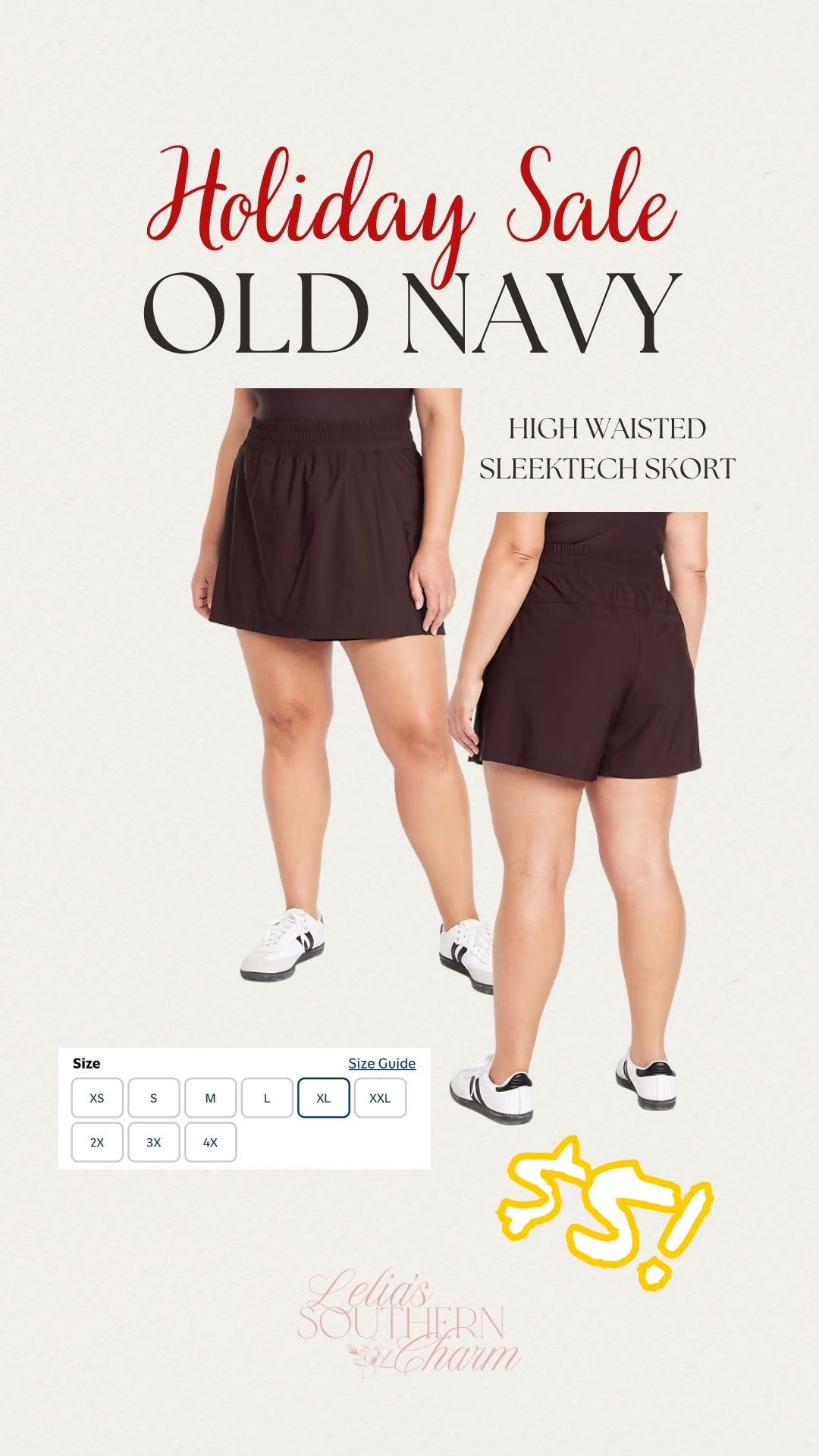 Brown activewear skort from Old Navy on sale for $5!!! 🤯 

#LTKSaleAlert #LTKfitnessgoals #LTKActive