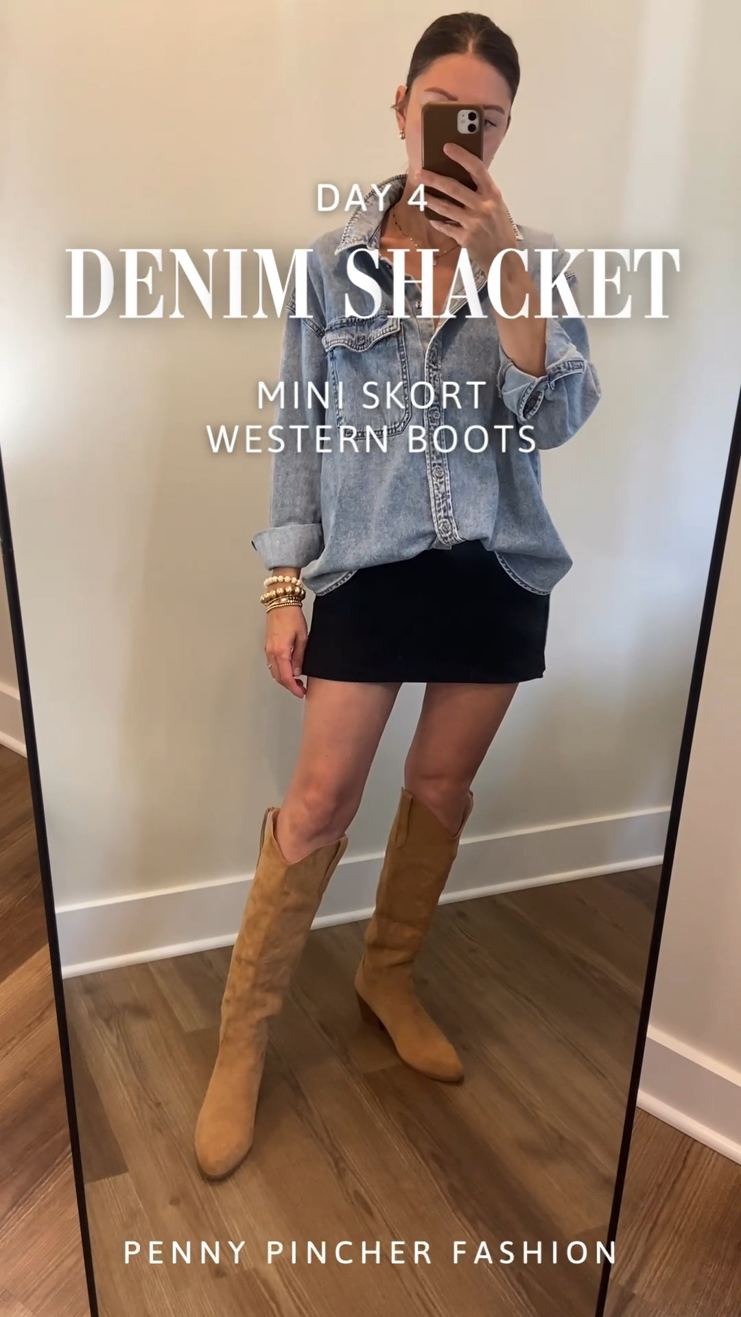 Denim shacket: Day 4!! Girls night out, country concert outfit, date night, ama on western boots

#LTKStyleTip #LTKFindsUnder100 #LTKShoeCrush