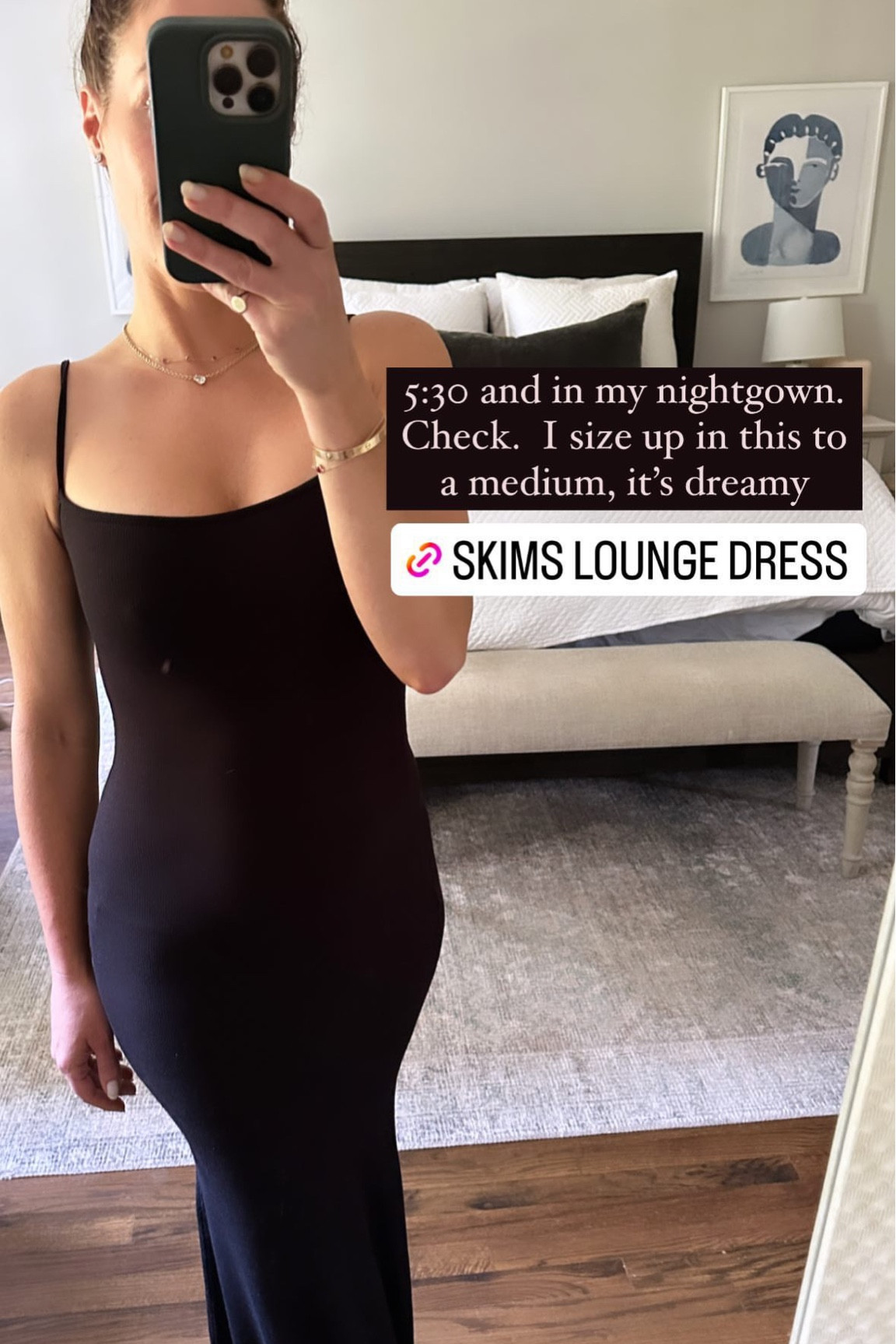 The best lounge dress from skims. I size up to a medium

#LTKSeasonal #LTKover40 #LTKstyletip