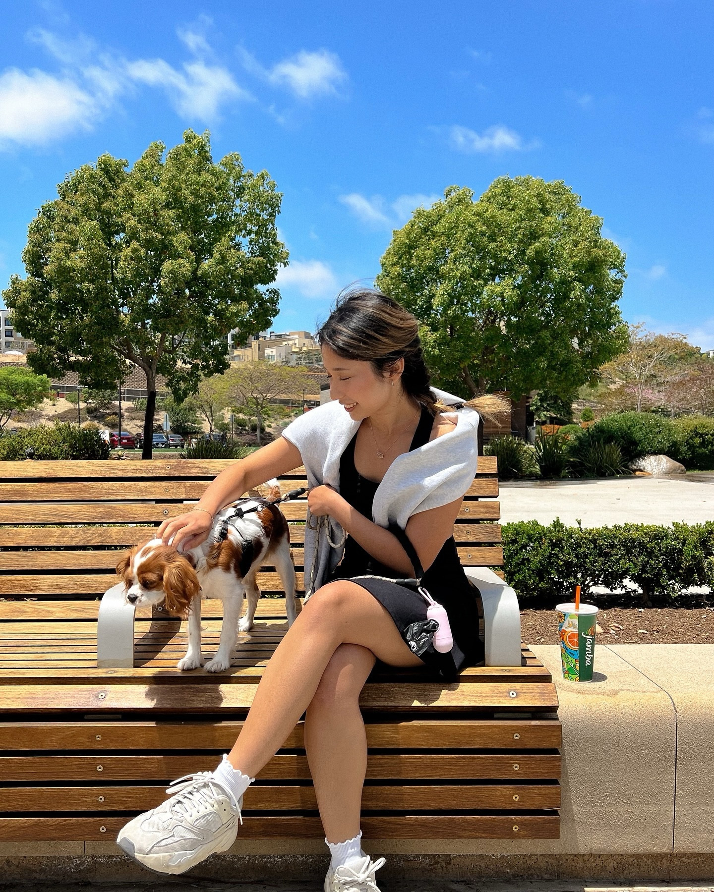 My hot girl walks just got a lot better with this @fabletics set, and my lil bestie 💗

This cute set has a breathable top and built in shorts skirt that’s seamless ✨

Save up to 50% off all day everyday as a VIP member. Visit Fabletics.com/MoveInFabletics

#fableticspartner #fabletics #summerstyle #summeroutfitinspo #summeraesthetic #pinterestgirl #pinterestinspired #pinterestaesthetic #sportygirl #summeroutfit summer fashion inspo, summer aesthetic, summer vibes, neutral fashion, tennis skirt, tennis outfit, summer fashion trends, pinterest outfit , summer outfit ideas