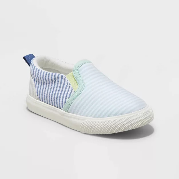 Toddler Boys' Taylor Slip-On Apparel Sneakers - Cat & Jack™ | Target