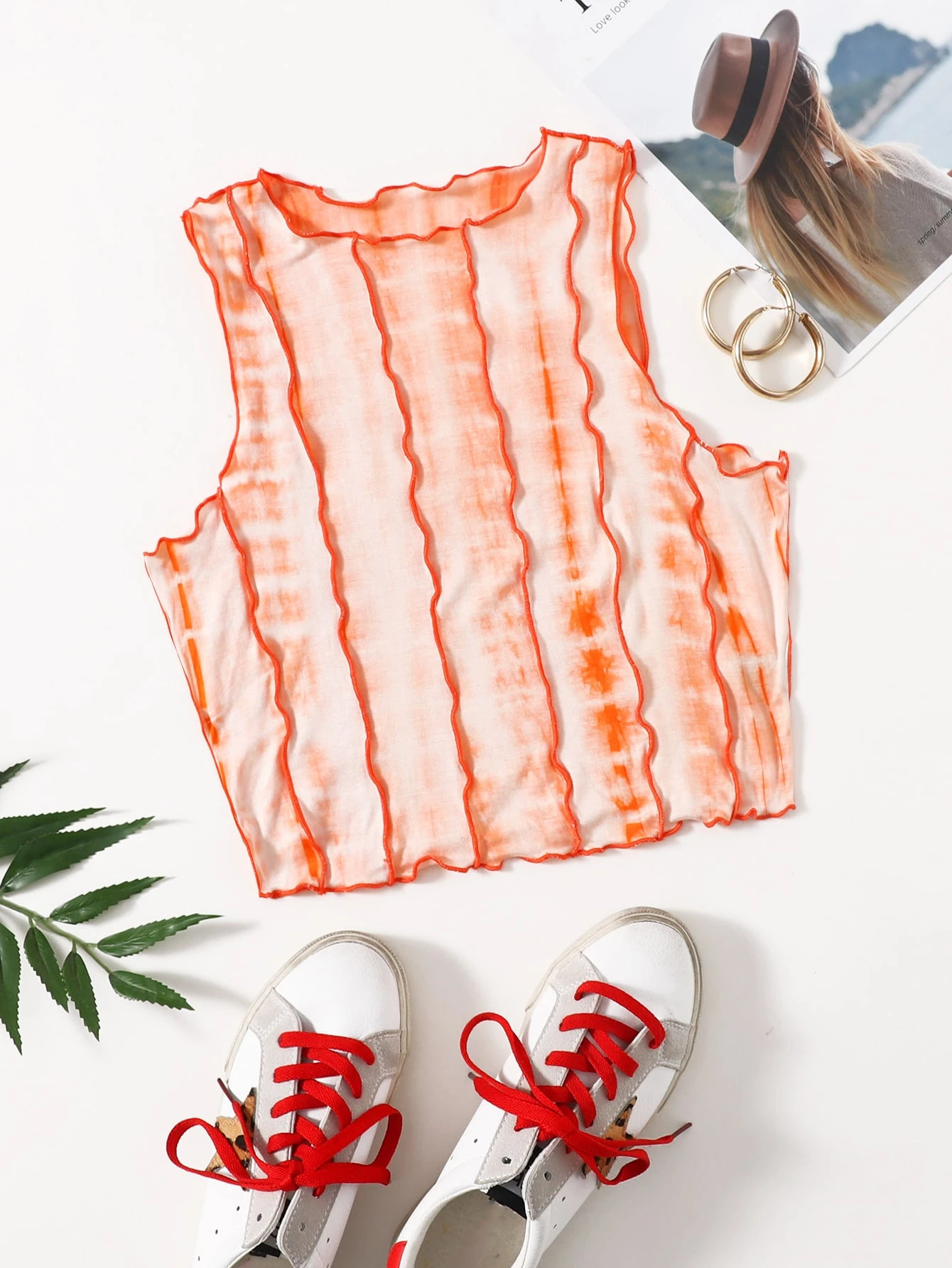 SHEIN Tie Dye Tank Top | SHEIN