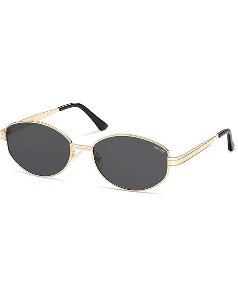 SOJOS Retro Oval Sunglasses for Women Trendy Classic Shades UV400 Protection SJ1256 | Amazon (US)