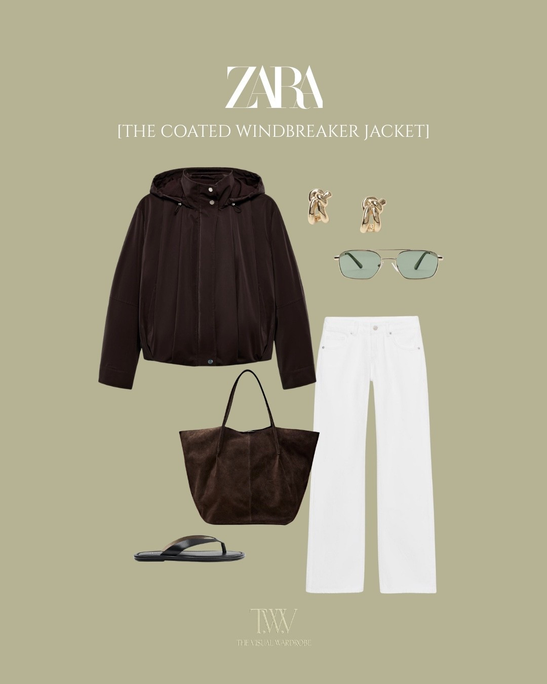 New AW colour ways for the Zara Coated Windbreaker Jacket, brown

#LTKuk #LTKautumn #LTKstyletip