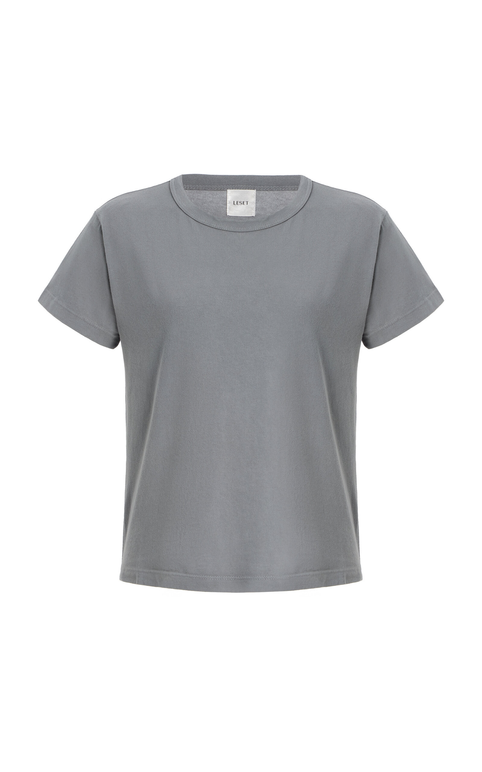 Leset - The Margo Cotton T-Shirt - Grey - L - Moda Operandi | Moda Operandi (Global)