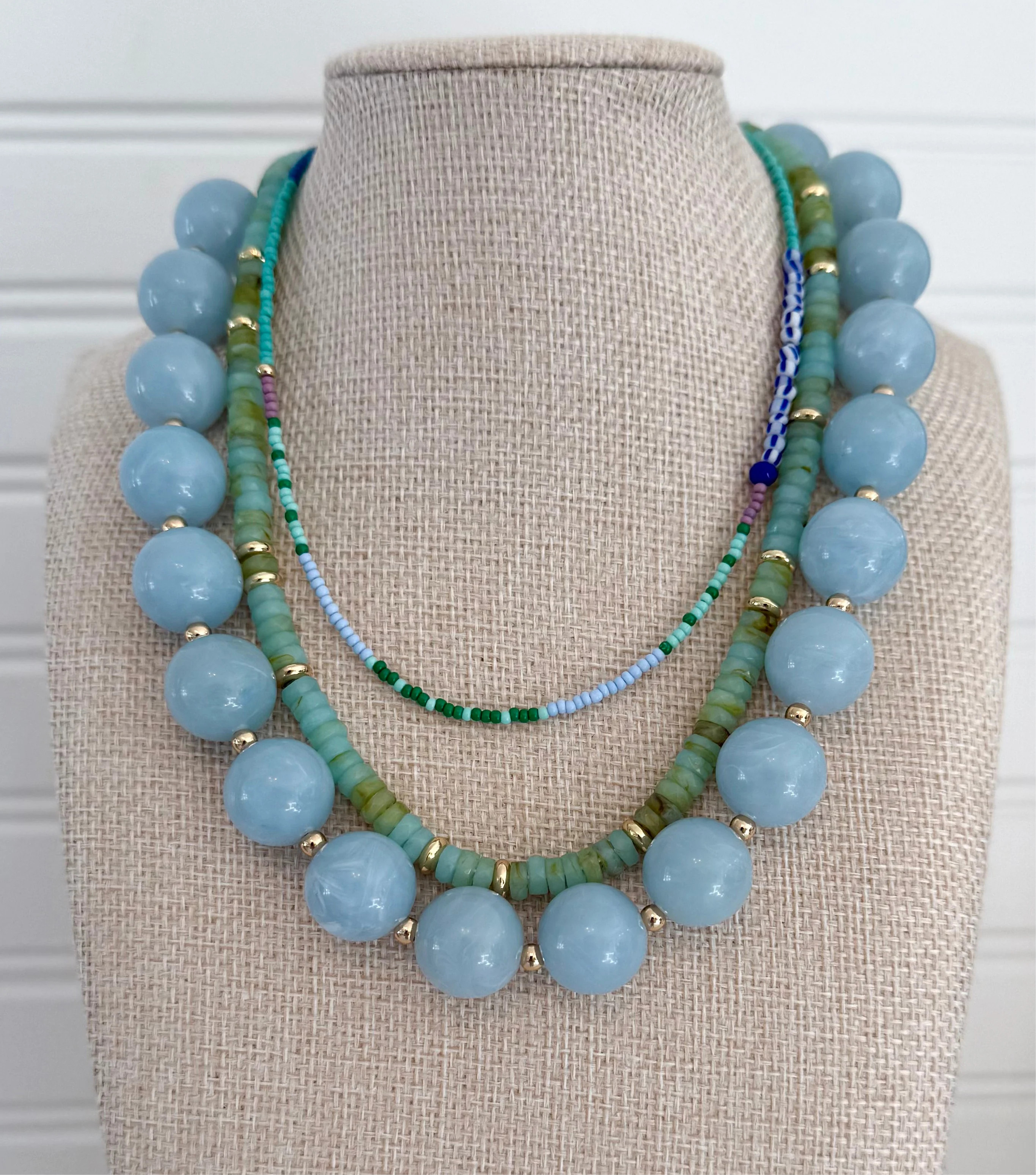 Blue Skies Ahead Necklace Bundle (all three necklaces included!) | Erin McDermott Jewelry