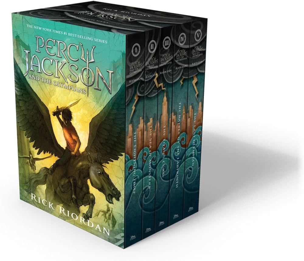 Percy Jackson and the Olympians Hardcover Boxed Set (Percy Jackson & the Olympians) | Amazon (US)