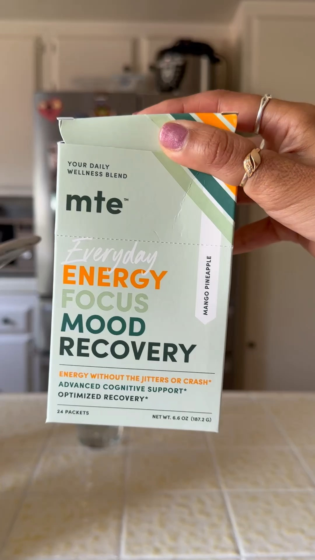My daily wellness blend is my secret to staying focused and productive without caffeine! I take it every morning, and it’s helped me crush my tasks and power through my workouts. The refreshing mango pineapple flavor and 11 powerhouse ingredients give me a boost without any crash or jitters!

daily wellness blend, focus support, productivity boost, caffeine free, mango pineapple flavor, powerhouse ingredients, daily routine, no crash, no jitters, workout performance, wellness boost, morning energy, natural energy, task completion, focus supplement, caffeine-free energy. Workout. Office. Mood. Parents. 

#LTKOver40 #LTKVideo #LTKFitness