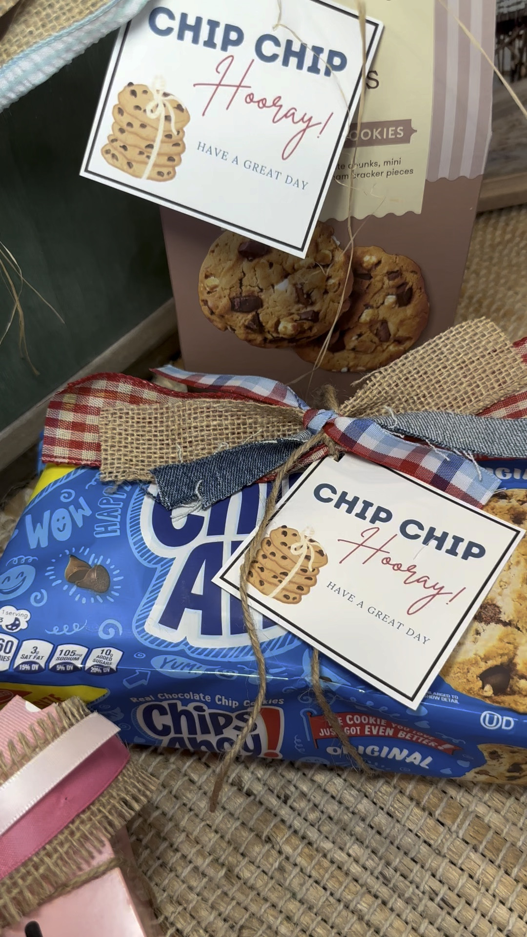 Chip Chip Hooray! Have A Great Day
🍪🎉  This little gift idea is such a sweet gesture & so fun to gift. Sure to bring a smile & taste good too🖤

#LTKParties #LTKBacktoSchool #LTKVideo